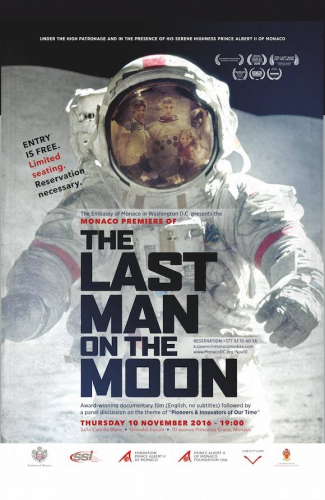 Le dernier homme sur la Lune à Monaco le 10 novembre