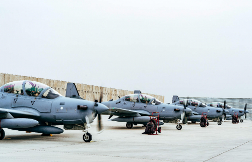 Six A-29 Super Tucano supplémentaires pour l'Afghanistan