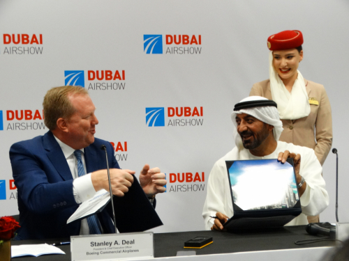 Dubai Airshow 2019 : Emirates confirme une commande de 30 Boeing 787-9