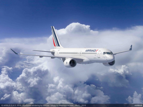 Air France-KLM confirme ses 60 Airbus A220