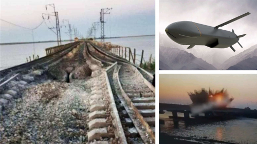 Destruction du dernier pont de Tchonhar : l'Ukraine isole un peu plus la Crimée