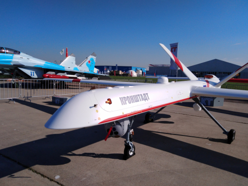 MAKS 2019 : Kronstadt présente son drone Orion-E déployé en Syrie