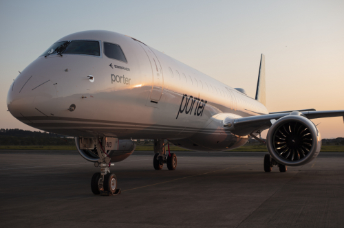 Porter Airlines accepte son premier appareil équipé de moteurs Pratt & Whitney GTF