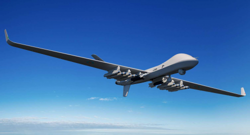 Intégration du missile Brimstone de MBDA sur le drone Protector