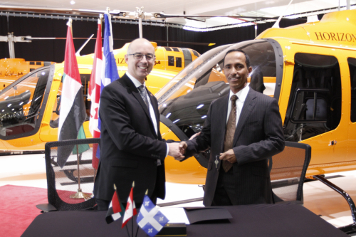 Bell livre son premier Bell 505 à Horizon International Flight
