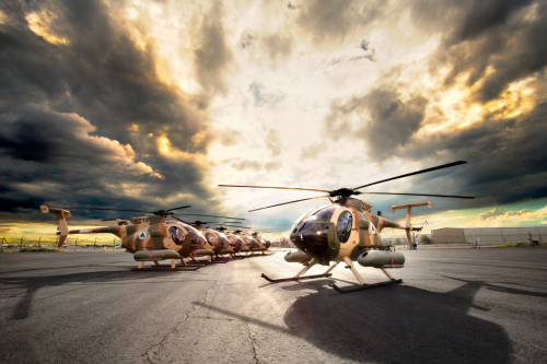 150 hélicoptères MD-530F pour l'Afghanistan