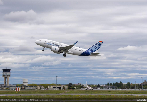 First flight for GTF-powered Airbus A319neo