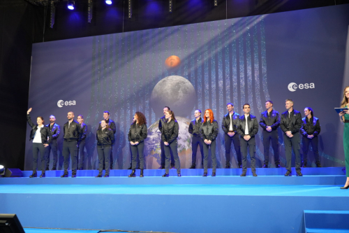 De nouveaux astronautes européens