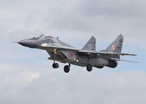 L'Ukraine recevra des MiG-29 polonais dans les prochains jours !