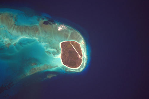 La Terre dans l’oeil de Thomas Pesquet #57 : l'île Grande Glorieuse