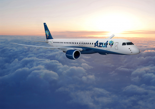 Azul reprend 21 Embraer E195-E2