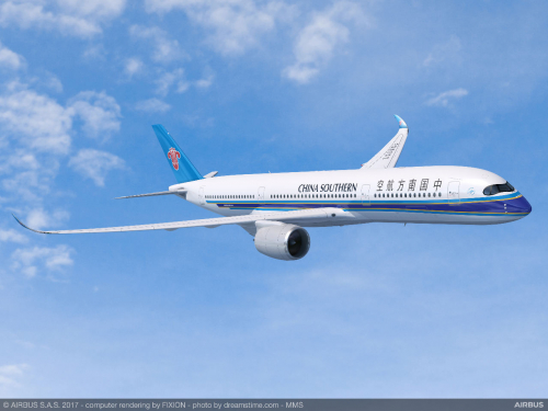 China Southern commande 20 Airbus A350