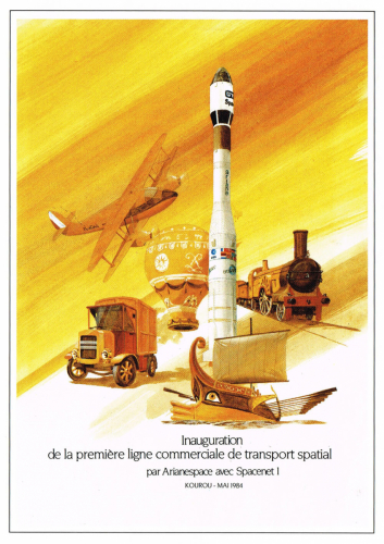 Il y a 40 ans naissait Arianespace, premier opérateur de transport spatial privé
