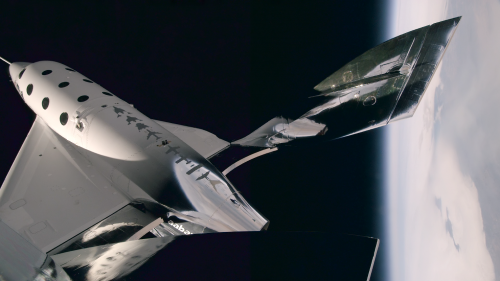 Le SpaceShipTwo un peu plus près des étoiles