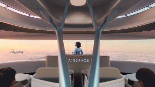 Airbus présente sa vision des cabines d'avion futures