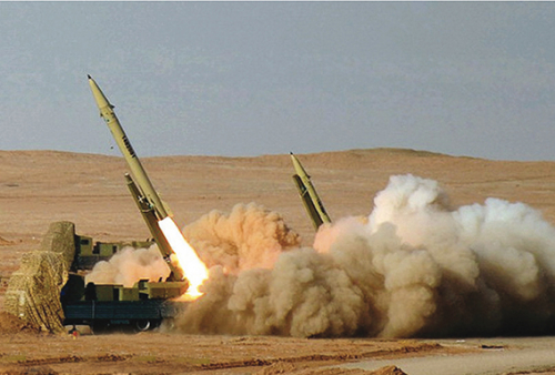 L'Iran utilise ses missiles balistiques