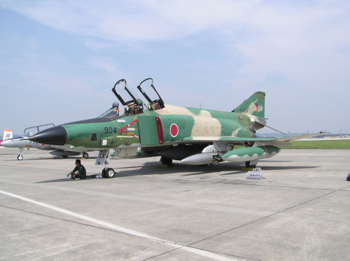 Au Japon, le RF-4E tire sa révérence