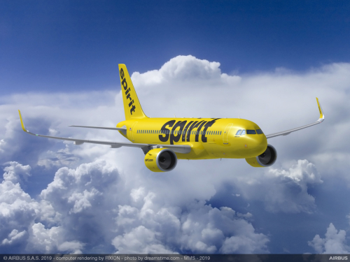 Spirit Airlines s'engage sur 100 Airbus A320neo de plus