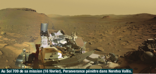 L’astromobile Perseverance de la Nasa a fêté ses deux ans « d’active » sur Mars