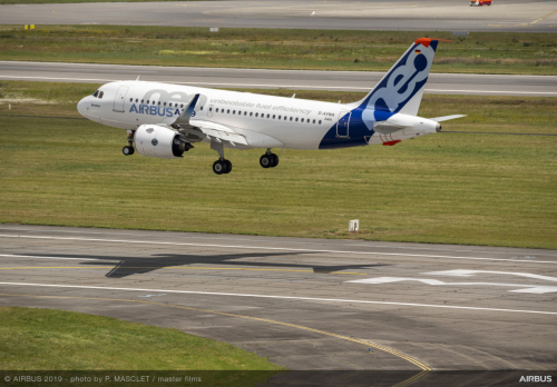 Pratt & Whitney certifié sur Airbus A319neo