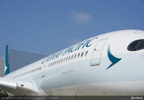 Cathay Pacific fait une offre spéciale Airbus A350 pour l'arrivée sur Paris