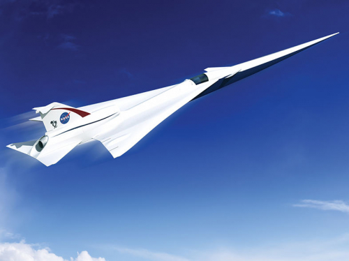 X-59, Lockheed Martin usine les premières pièces du démonstrateur supersonique