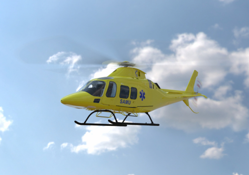 EMS : L'hôpital de Rouen prend un AW109 Trekker