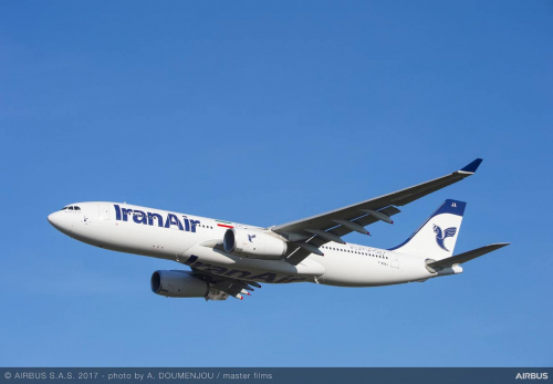 Iran Air réceptionne son premier Airbus A330