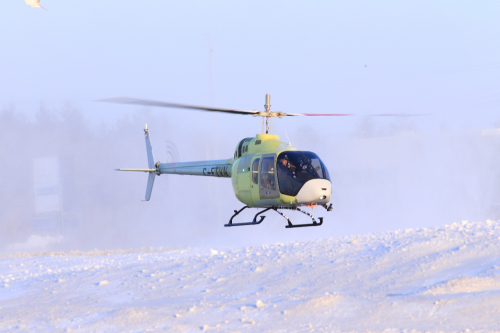 Le Bell 505 passe à la production à cadence réduite