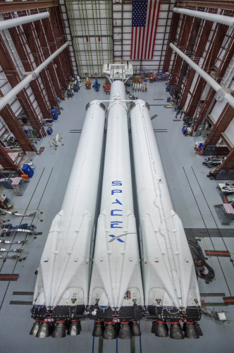 Le Falcon Heavy au Cap