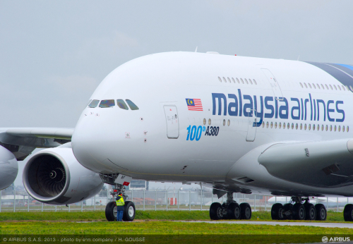 Airbus A380 : Malaysia Airlines a mis en vente ses 6 exemplaires