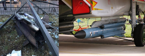 Où est tombé le missile de croisière russe intercepté au-dessus de Kiev ?