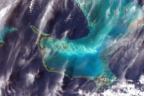 La Terre dans l’oeil de Thomas Pesquet #74 : Eleuthera, au Bahamas