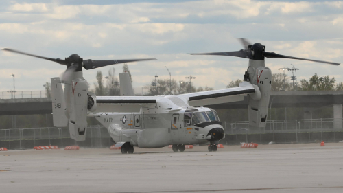 La base aéronavale de Norfolk accueille son tout premier CMV-22B Osprey