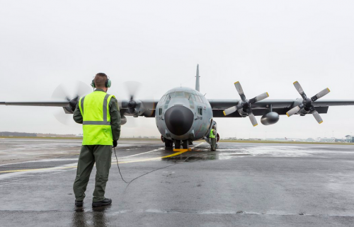 Belgique : Retrait du service d'un premier C-130H