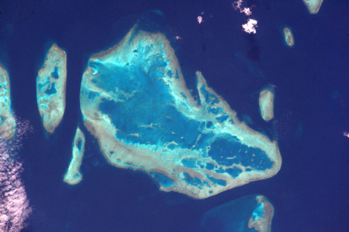 La Terre dans l’oeil de Thomas Pesquet #71 : la mer de Corail