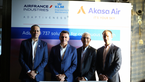 MRO : Akasa Air signe deux contrats avec AFI KLM E&M pour les soutiens équipements et APU