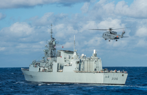 Le Canada teste les capacités ASM du CH-148 Cyclone