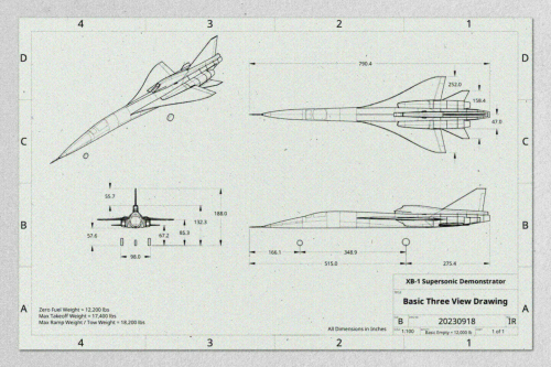 Boom Supersonic fait voler le XB-1 et démarre sa campagne d'essais