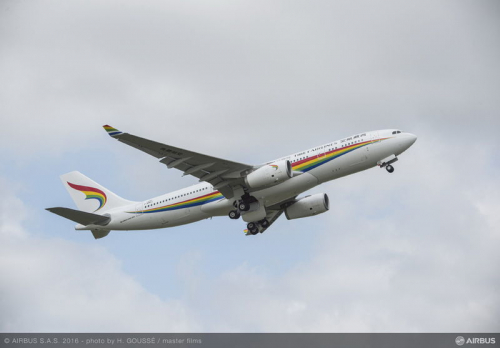 Tibet Airlines a réceptionné le 30 juin son premier Airbus A330