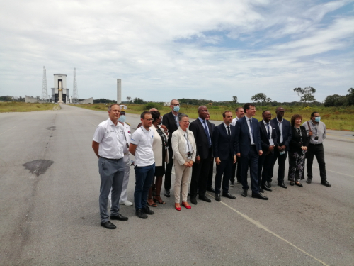 Inauguration de l’ensemble de lancement dédié à Ariane 6