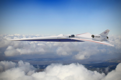 Supersonique X-59 : l'assemblage de la voilure terminé.