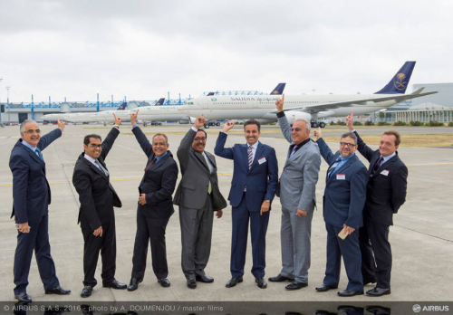 Saudi Arabian Airlines réceptionne son premier Airbus A330-300 Régional