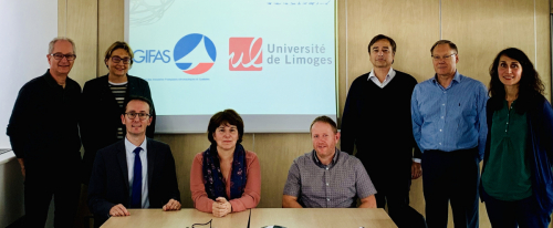 Vers un partenariat entre le Gifas et l'Université de Limoges