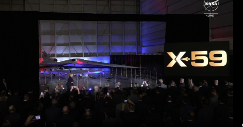 Supersonique : Le démonstrateur technologique X-59 a effectué sa sortie d'usine