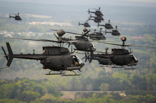 Tunis reçoit ses premiers OH-58D Kiowa