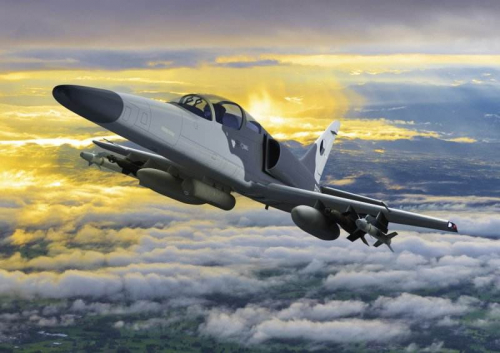 Aero Vodochody et Israel Aerospace Industries présentent l'avion de combat F/A-259 Striker