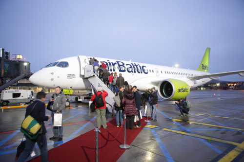 airBaltic met en service son Bombardier CS300