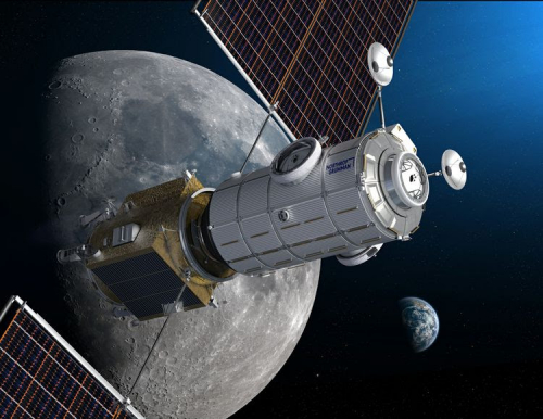 Retour vers la Lune : Airbus va électrifier le module Halo de la station Gateway