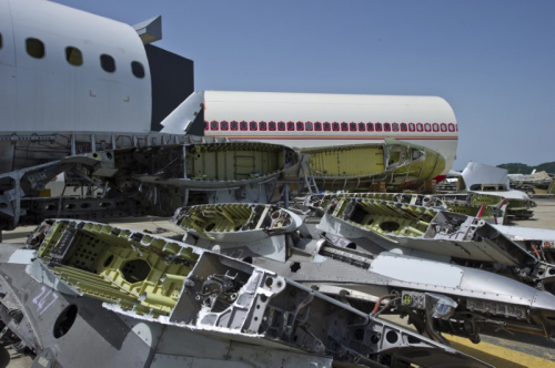 Airbus veut accélérer dans le recyclage avions